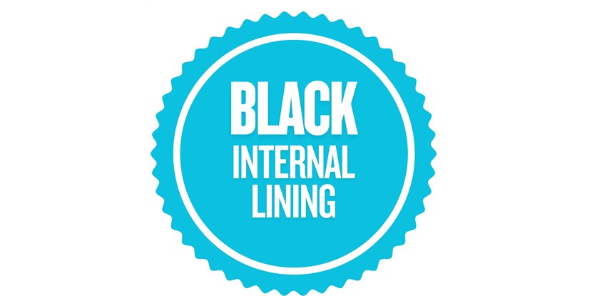 Black internal lining 